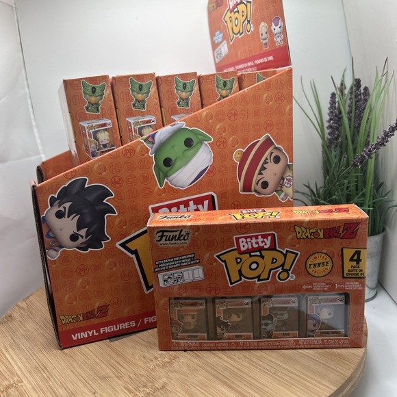 NEW Lot of 12  4 Packs W/DISPLAY FUNKO BITTY POP! DRAGON BALL Z  Kid Buu - Picture 6 of 8